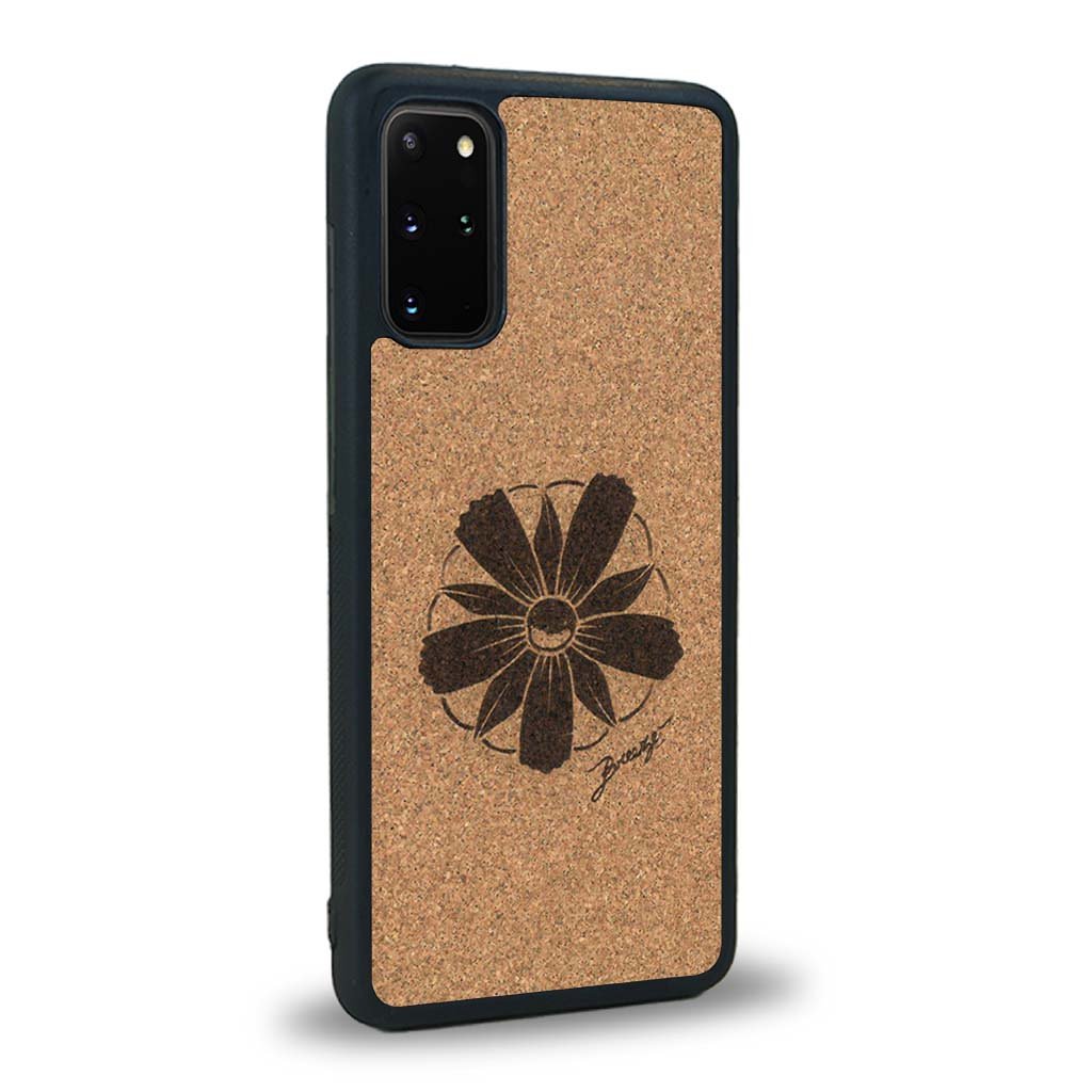 Coque Samsung S20FE - La Fleur des Montagnes - Coque en bois