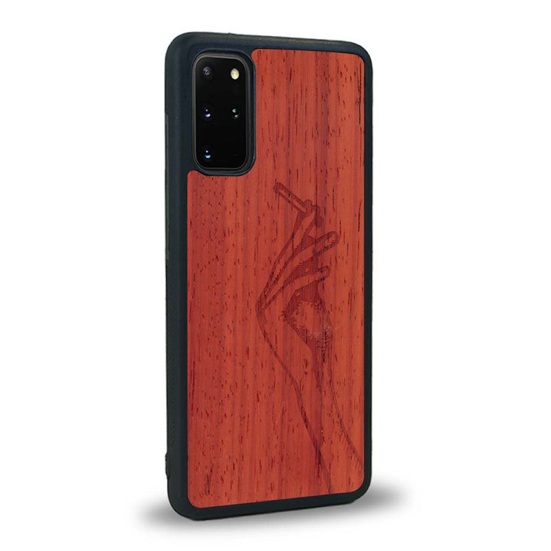 Coque Samsung S20FE - La Garçonne - Coque en bois