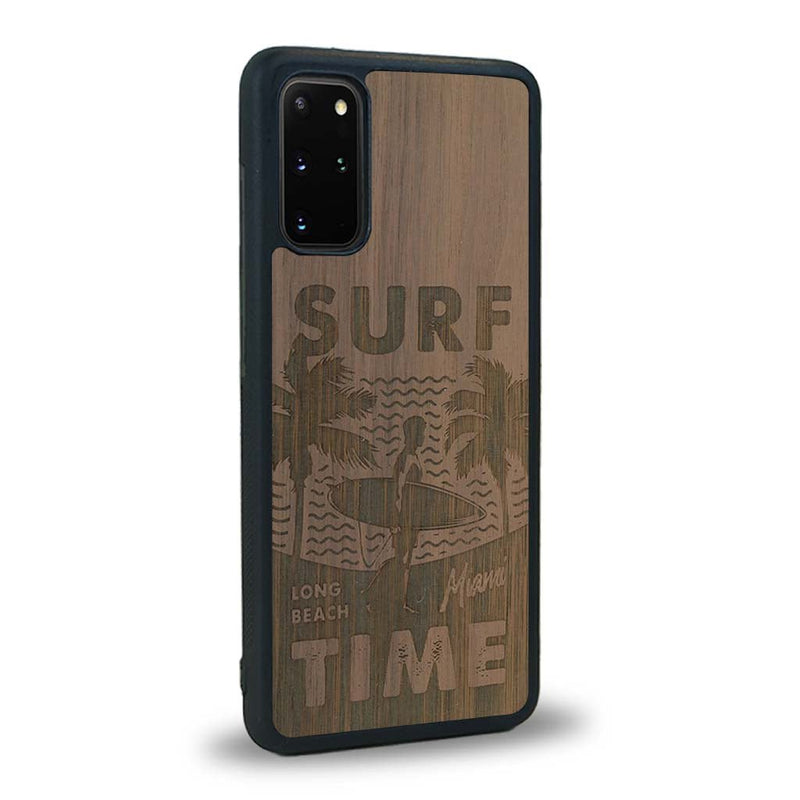 Coque Samsung S20FE - Surf Time - Coque en bois