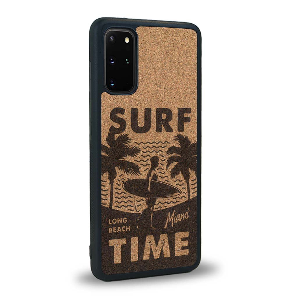 Coque Samsung S20FE - Surf Time - Coque en bois