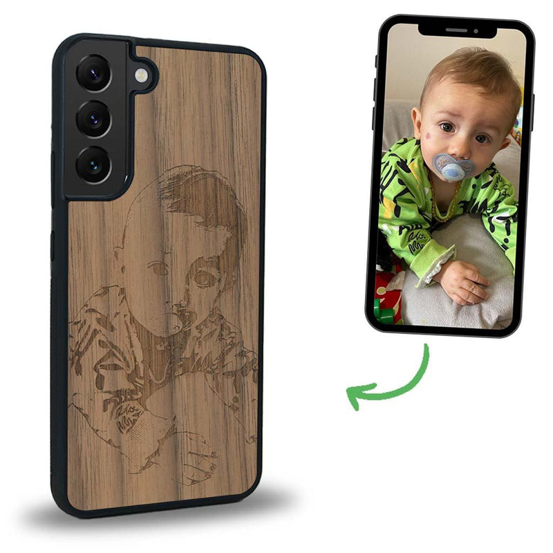 Coque Samsung S21 - La Personnalisable - Coque en bois