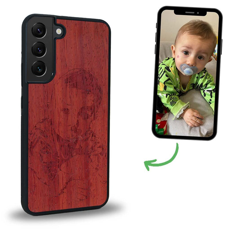 Coque Samsung S21+ - La Personnalisable - Coque en bois