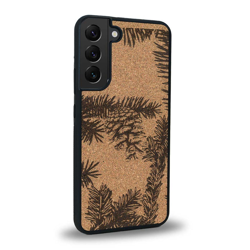 Coque Samsung S21+ - La Pomme de Pin - Coque en bois