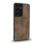 Coque Samsung S21 Ultra - La Pomme de Pin - Coque en bois
