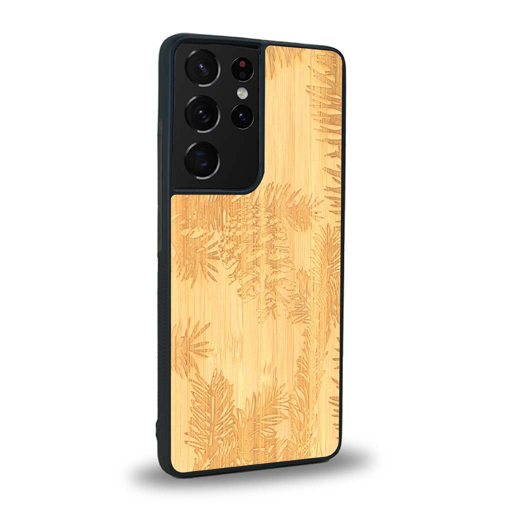 Coque Samsung S21 Ultra - La Pomme de Pin - Coque en bois