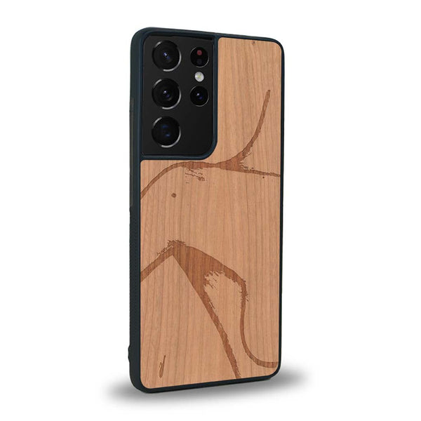 Coque Samsung S21 Ultra - La Shoulder - Coque en bois