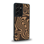 Coque Samsung S21 Ultra - L'Abstract - Coque en bois