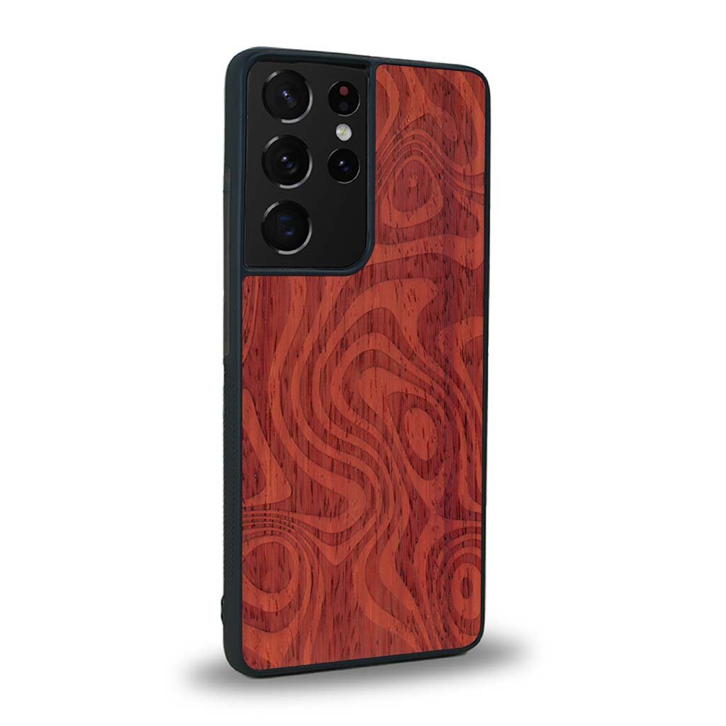 Coque Samsung S21 Ultra - L'Abstract - Coque en bois