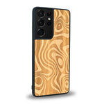 Coque Samsung S21 Ultra - L'Abstract - Coque en bois