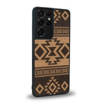 Coque Samsung S21 Ultra - L'Aztec - Coque en bois