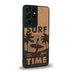 Coque Samsung S21 Ultra - Surf Time - Coque en bois