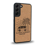 Coque Samsung S21FE - Aloha Summer - Coque en bois