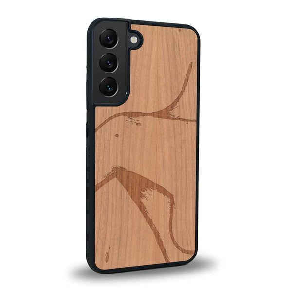Coque Samsung S21FE - La Shoulder - Coque en bois