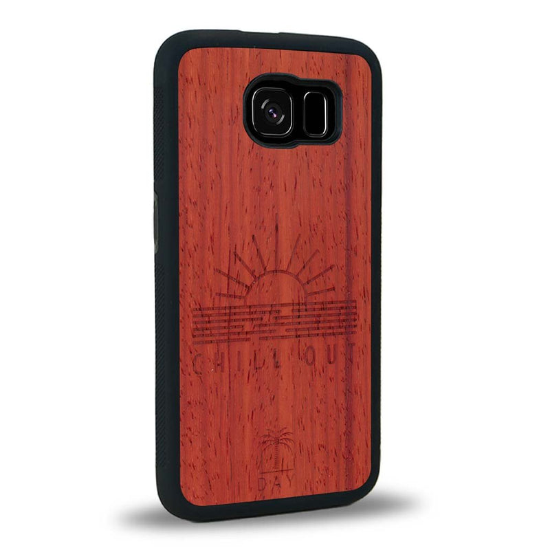 Coque Samsung S6E - La Chill Out - Coque en bois