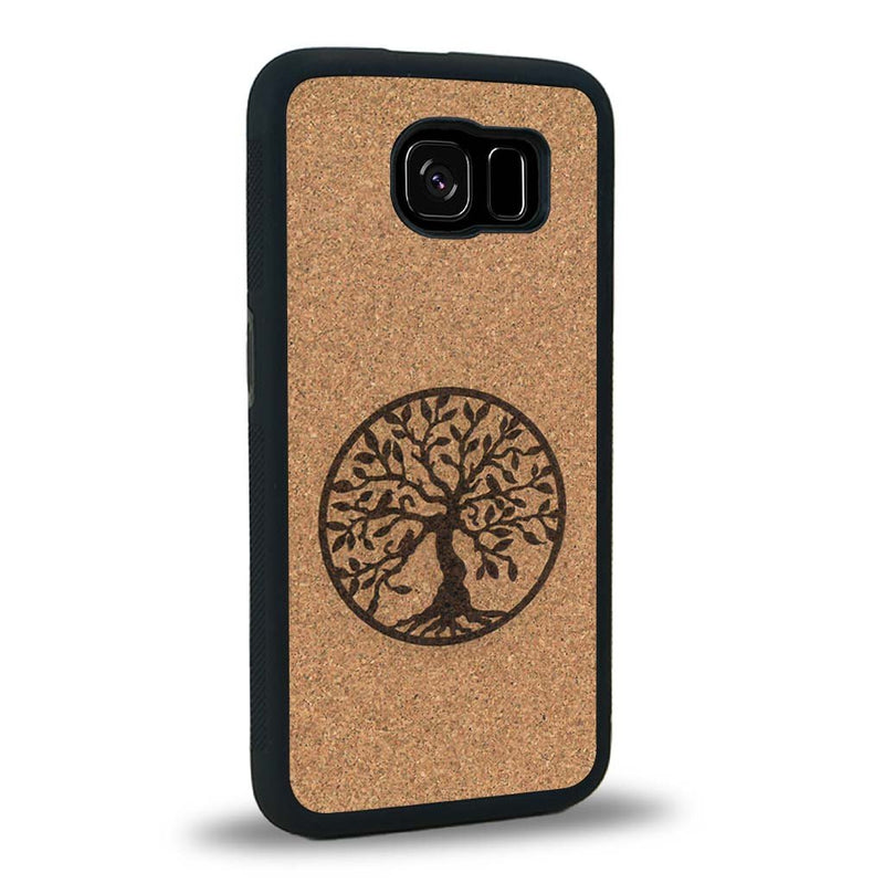 Coque Samsung S6E - L'Arbre de Vie - Coque en bois