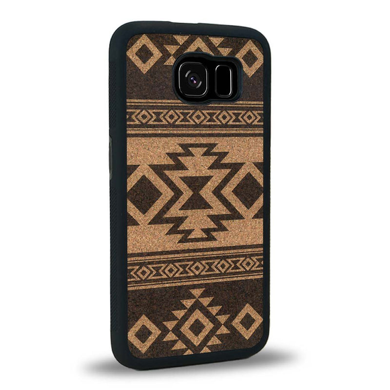 Coque Samsung S6E - L'Aztec - Coque en bois
