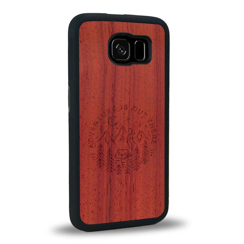 Coque Samsung S6E - Le Bivouac - Coque en bois