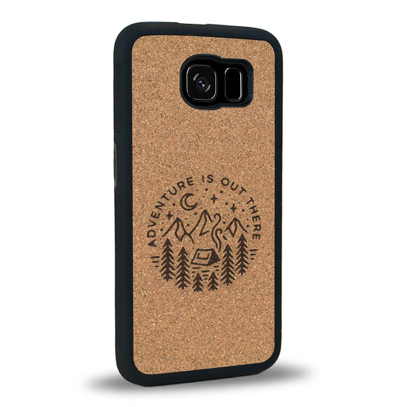 Coque Samsung S6E - Le Bivouac - Coque en bois