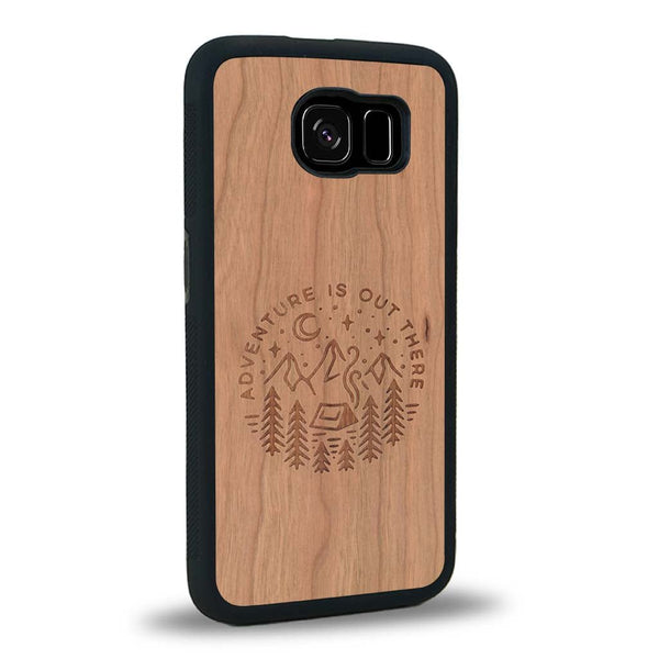 Coque Samsung S6E - Le Bivouac - Coque en bois