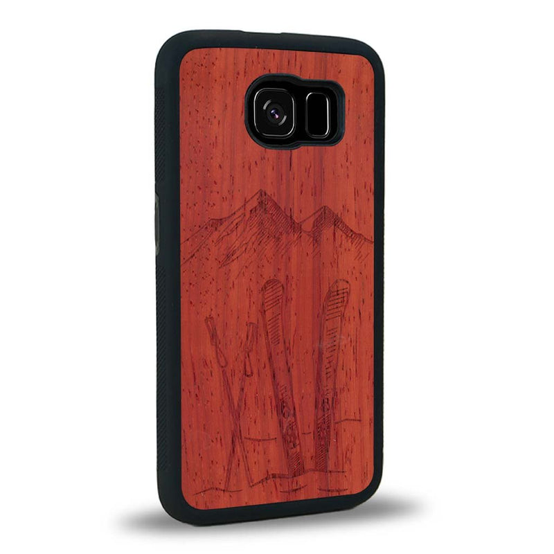 Coque Samsung S6E - Winter Holidays - Coque en bois