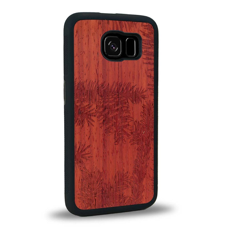 Coque Samsung S7 - La Pomme de Pin - Coque en bois