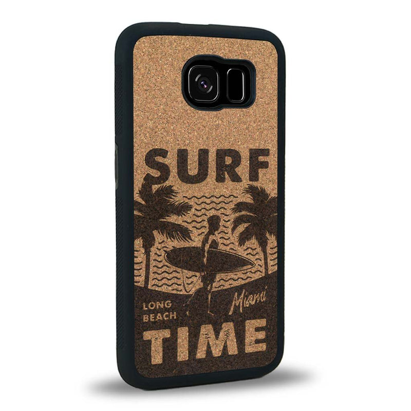 Coque Samsung S7 - Surf Time - Coque en bois