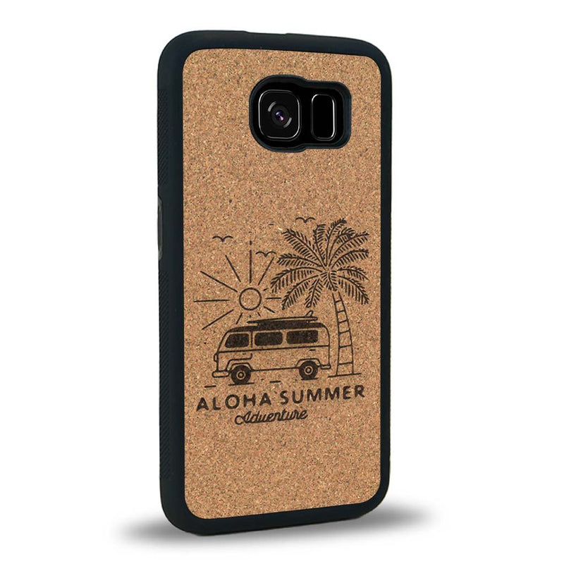 Coque Samsung S7E - Aloha Summer - Coque en bois