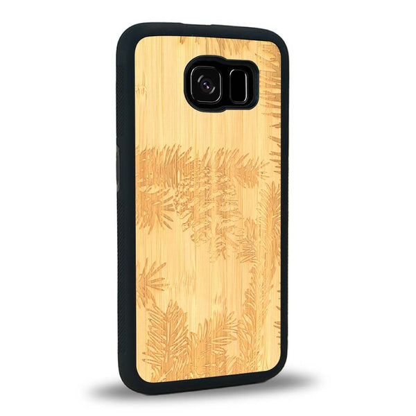 Coque Samsung S7E - La Pomme de Pin - Coque en bois