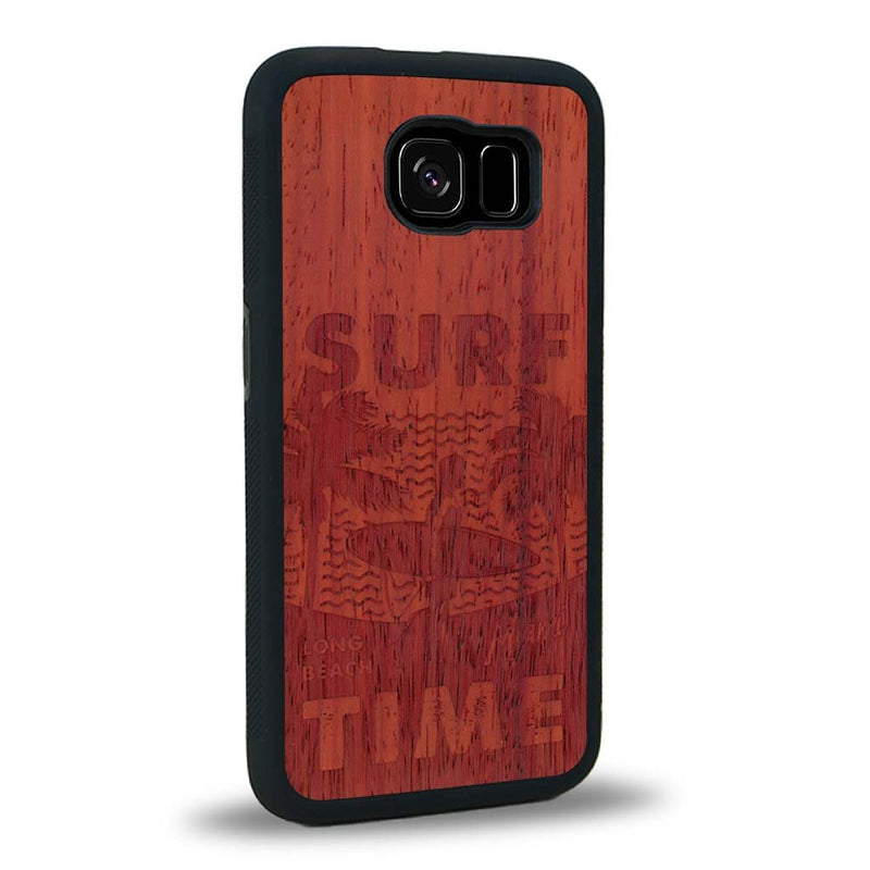 Coque Samsung S7E - Surf Time - Coque en bois