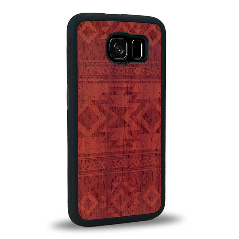 Coque Samsung S8 - L'Aztec - Coque en bois