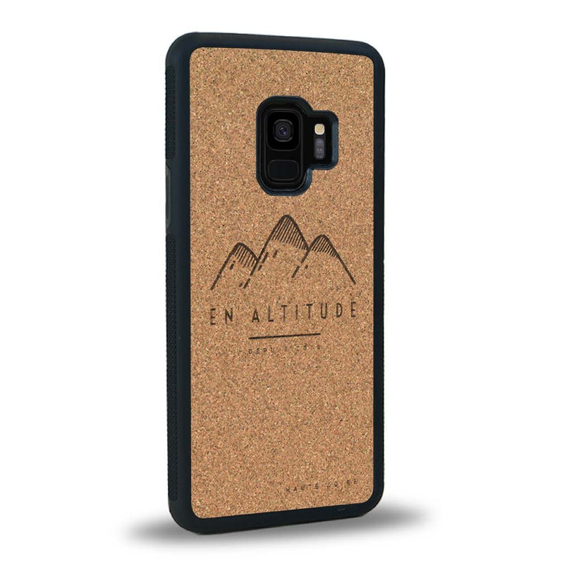 Coque Samsung S9+ - En Altitude - Coque en bois