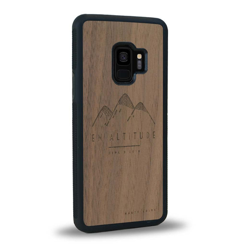 Coque Samsung S9+ - En Altitude - Coque en bois