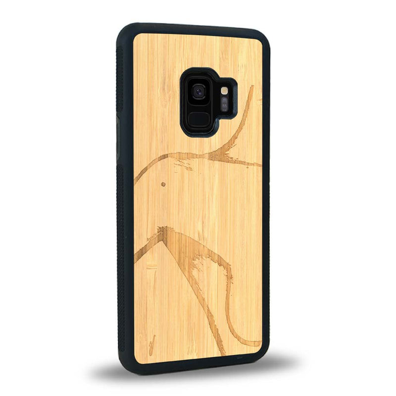 Coque Samsung S9 - La Shoulder - Coque en bois