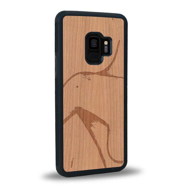 Coque Samsung S9 - La Shoulder - Coque en bois