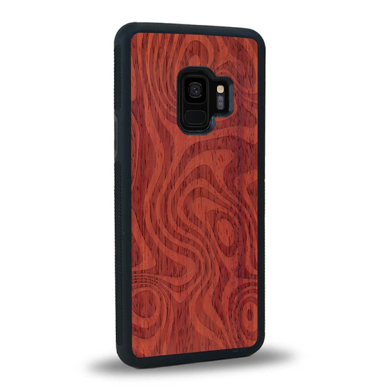 Coque Samsung S9+ - L'Abstract - Coque en bois