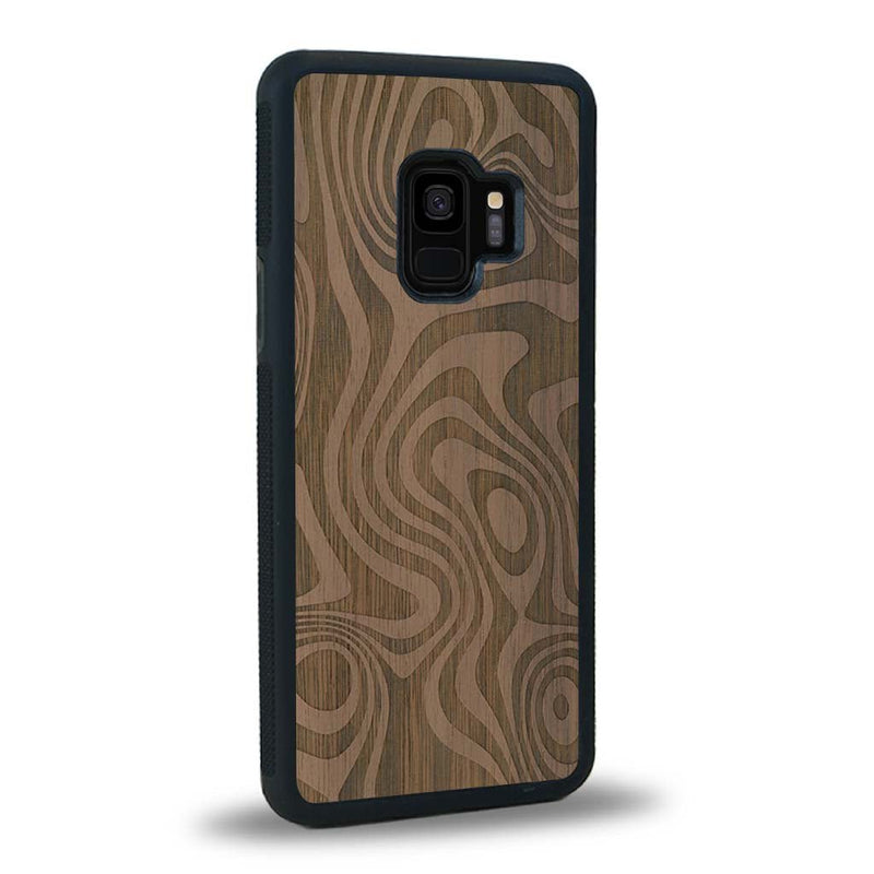 Coque Samsung S9+ - L'Abstract - Coque en bois