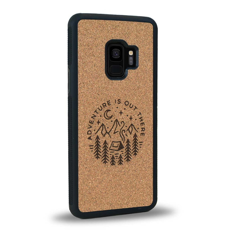 Coque Samsung S9 - Le Bivouac - Coque en bois