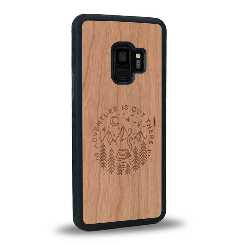 Coque Samsung S9 - Le Bivouac - Coque en bois