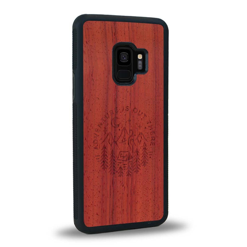 Coque Samsung S9 - Le Bivouac - Coque en bois