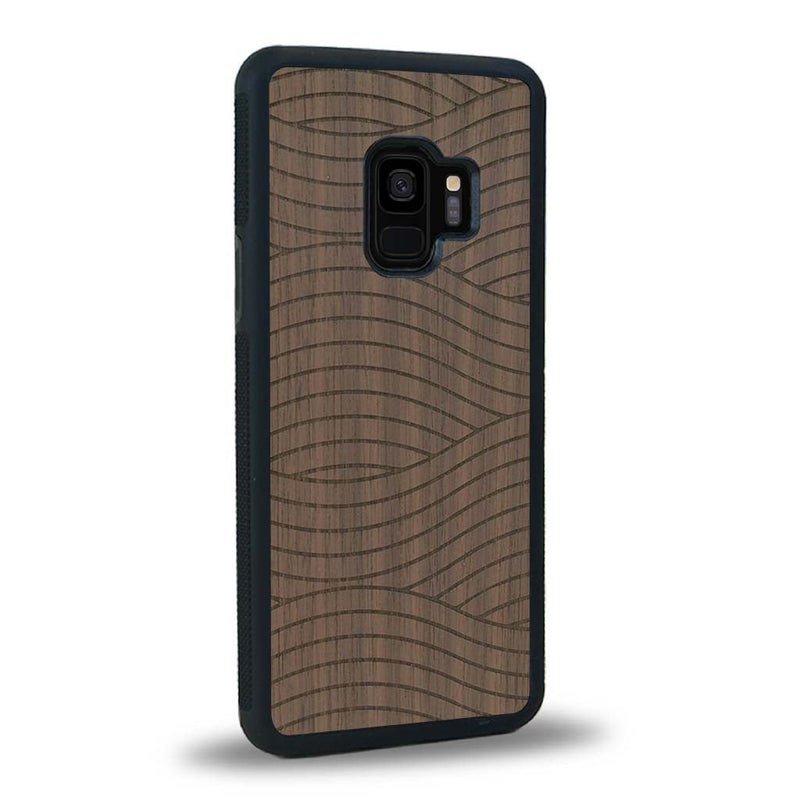 Coque Samsung S9+ - Le Wavy Style - Coque en bois