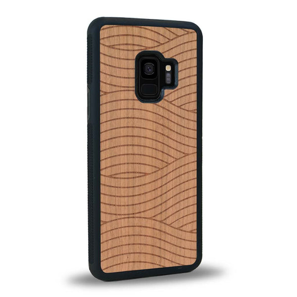 Coque Samsung S9+ - Le Wavy Style - Coque en bois