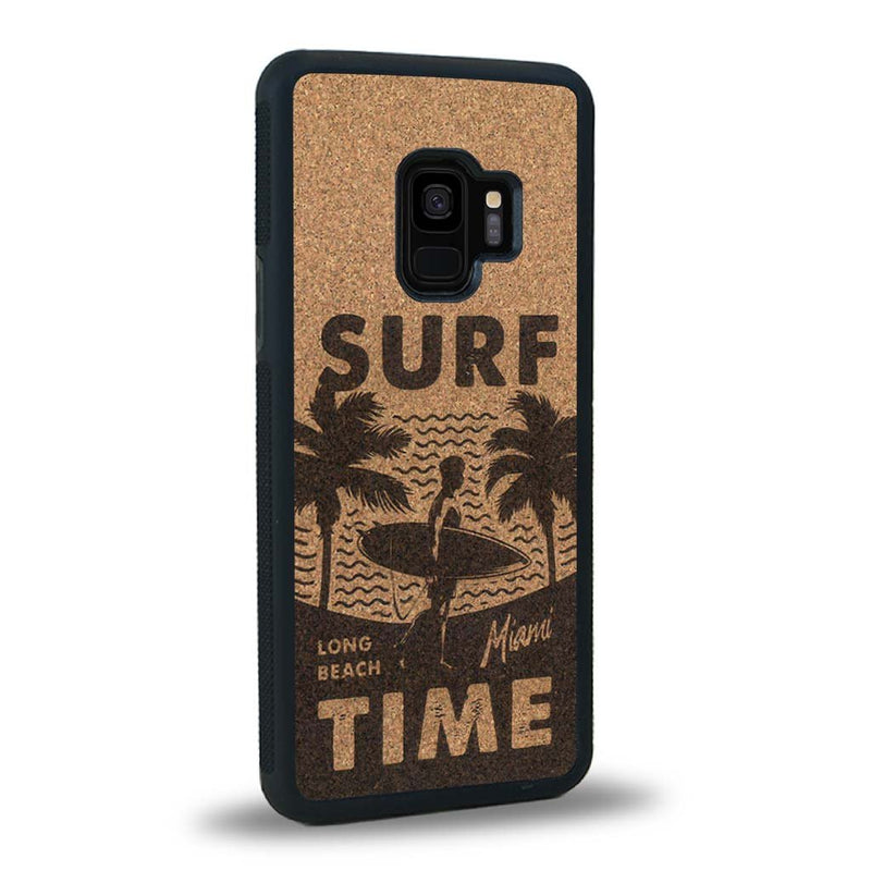 Coque Samsung S9+ - Surf Time - Coque en bois
