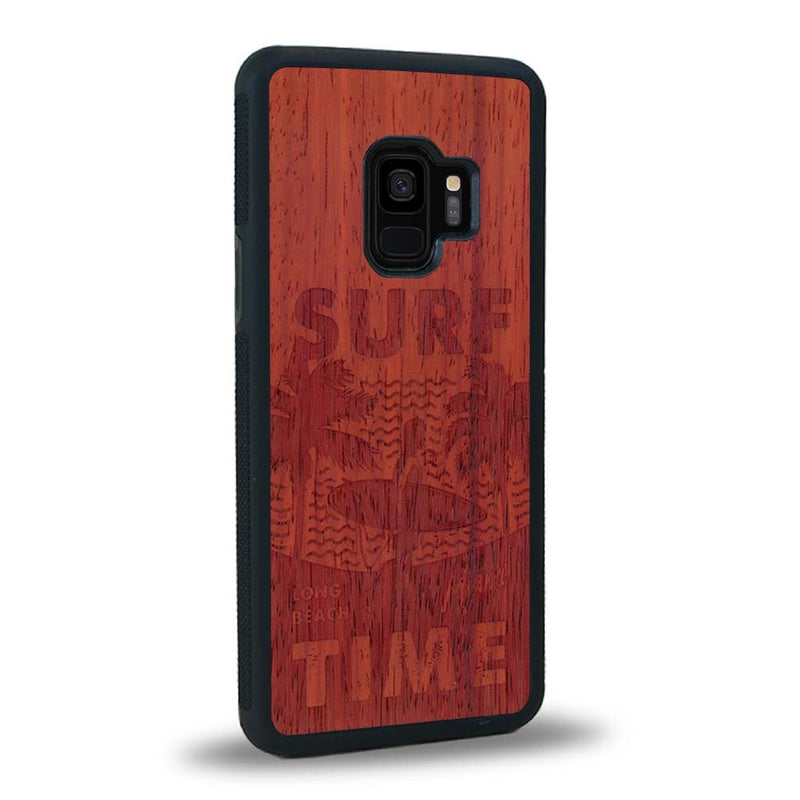 Coque Samsung S9 - Surf Time - Coque en bois