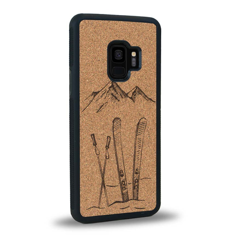 Coque Samsung S9 - Winter Holidays - Coque en bois