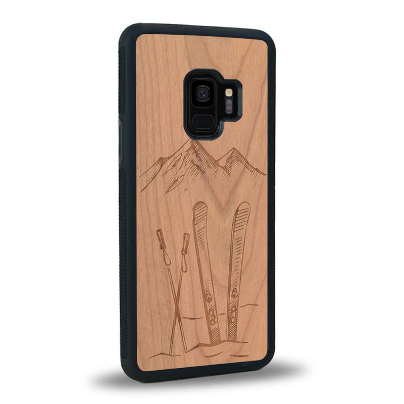 Coque Samsung S9 - Winter Holidays - Coque en bois