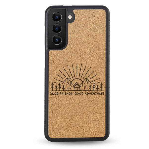 Coque Samsung - Sunset Lovers - Coque en bois