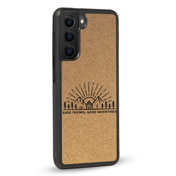 Coque Samsung - Sunset Lovers - Coque en bois