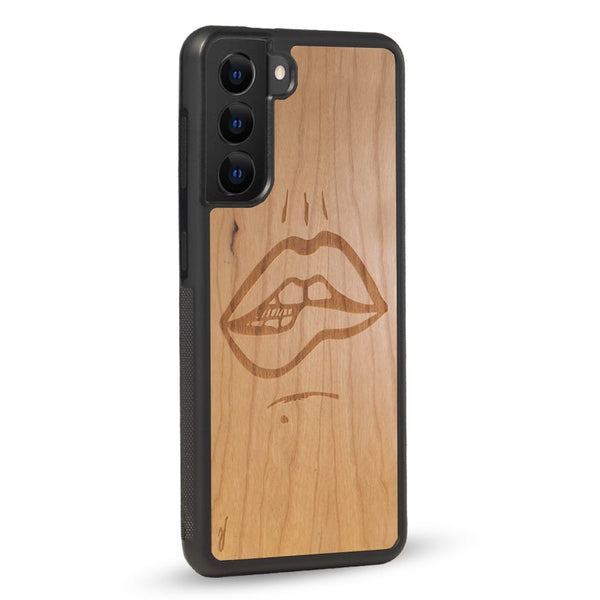 Coque Samsung - The Kiss - Coque en bois