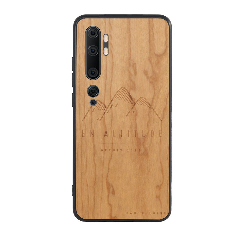 Coque Xiaomi - En Altitude - Coque en bois