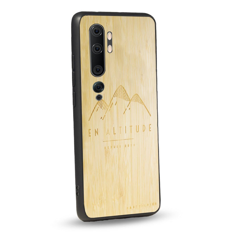 Coque Xiaomi - En Altitude - Coque en bois
